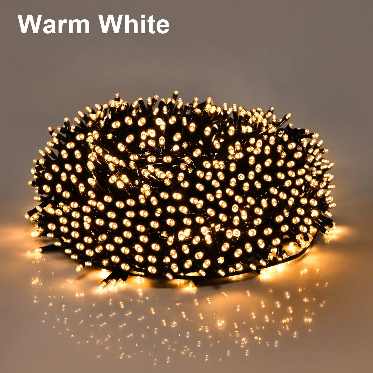 LuminaraX | Buiten LED-lampjesketting 24V | 8 verlichtingsmodi | Waterdicht IP65 | 10–100 m | Voor tuin, huis en kerstdecoraties