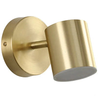 Moderne LED wandlamp met gouden afwerking – elegantie en functionaliteit