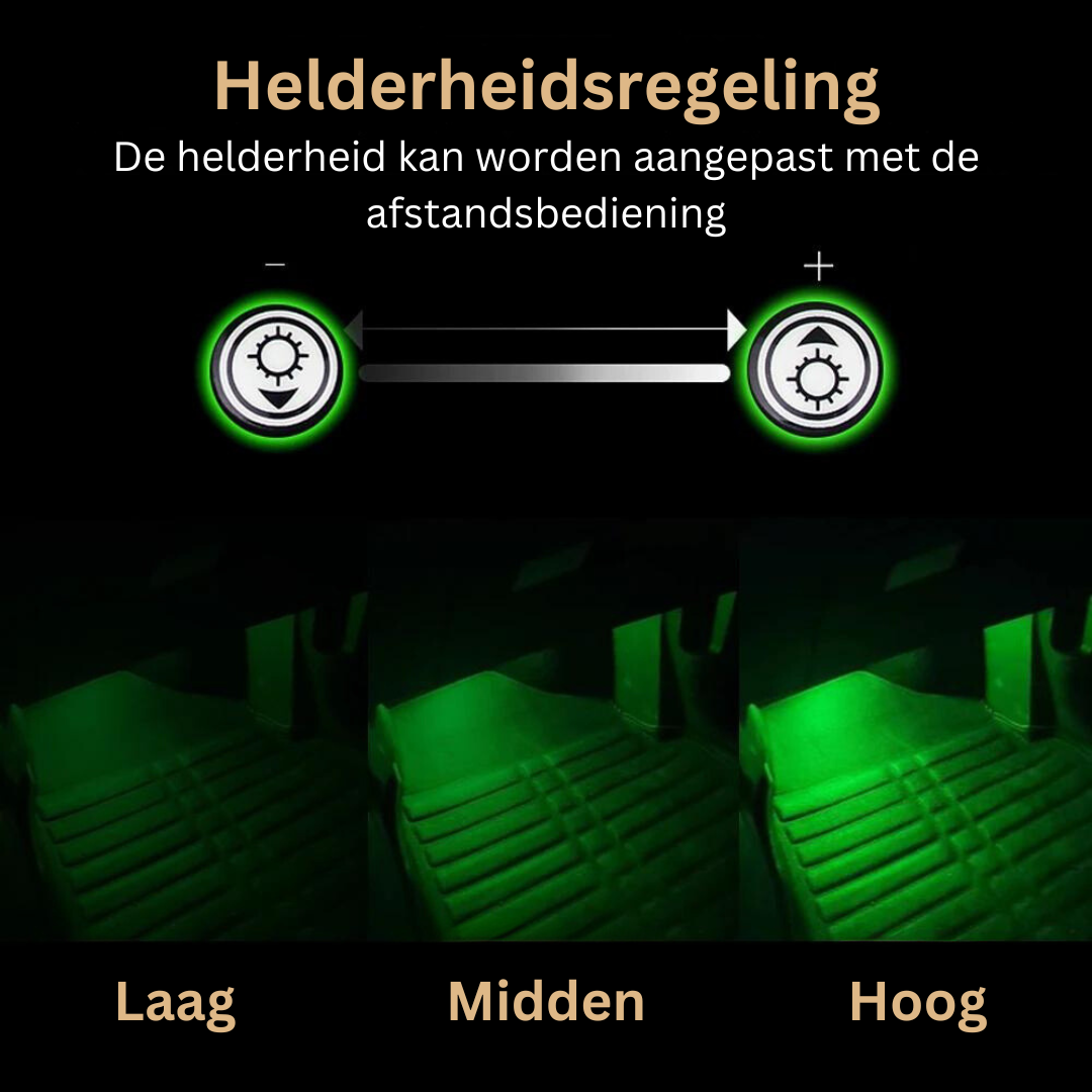 VibrantEase | Coole verlichting voor een sfeerrijke auto