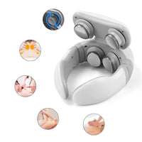 SerenityWave | Draadloze 4D massageapparaat voor nek en schouders met warmte