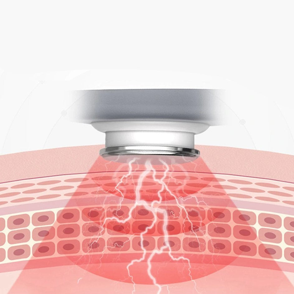 SerenityWave | Draadloze 4D massageapparaat voor nek en schouders met warmte