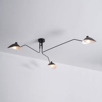 Jaler Industrie Drie Arm Plafondlamp
