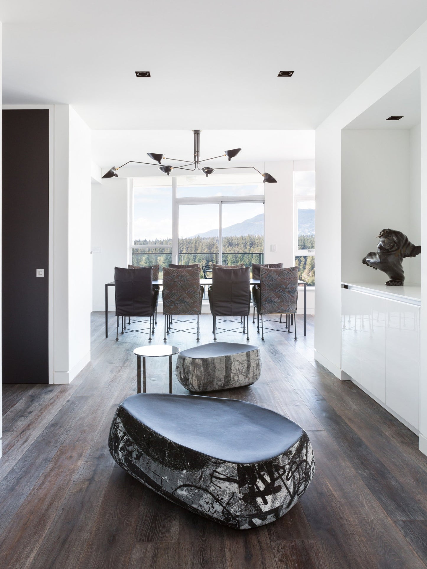 Lustra Plafondlamp Drie Armen Minimalistisch
