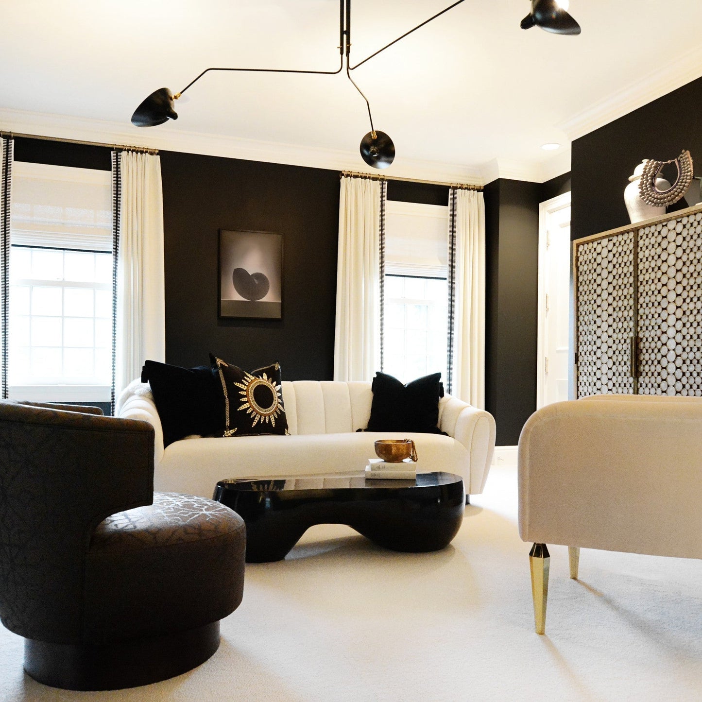 Lustra Plafondlamp Drie Armen Minimalistisch