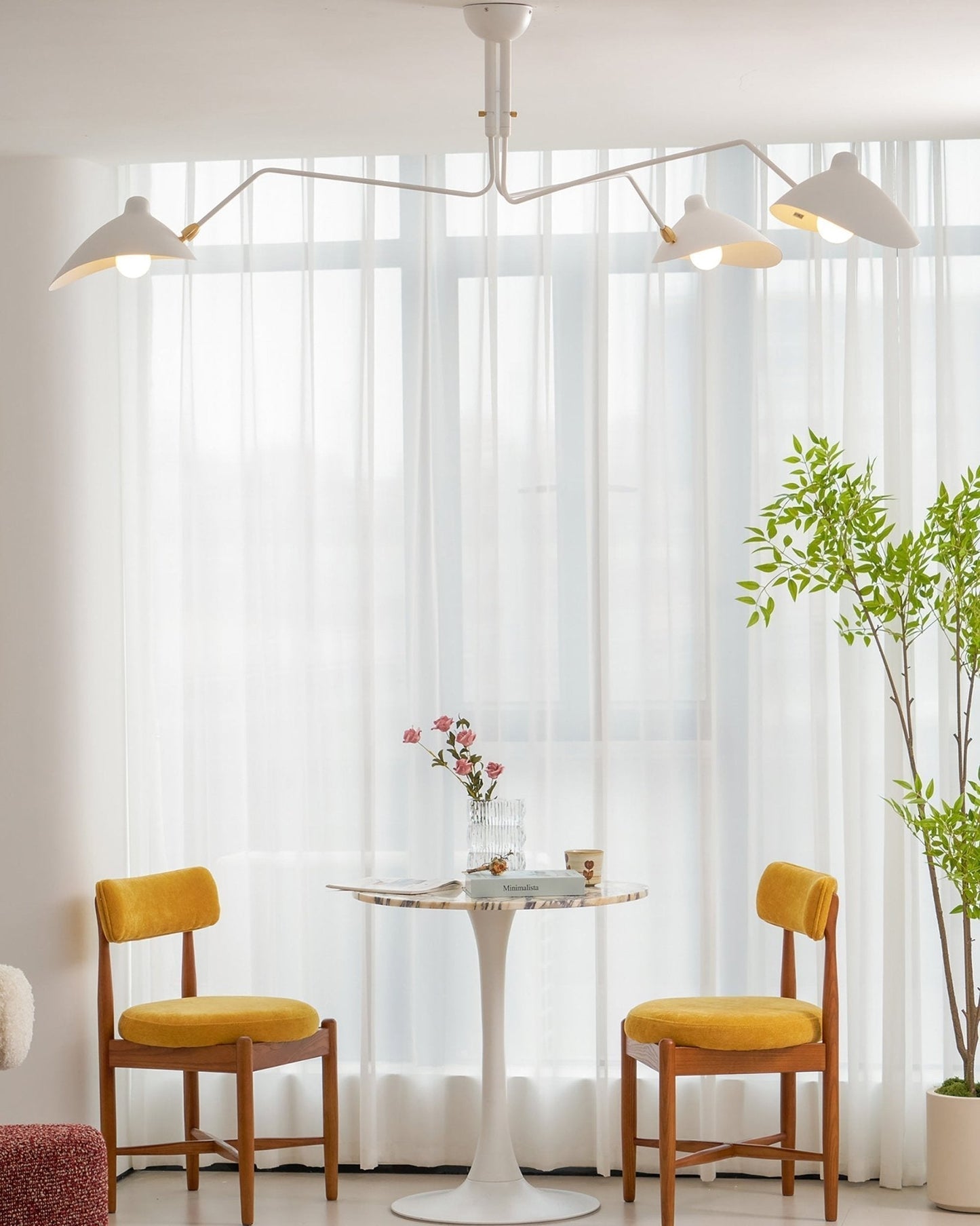 Lustra Plafondlamp Drie Armen Minimalistisch