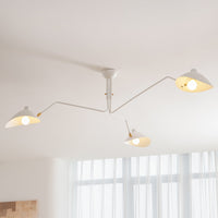 Lustra Plafondlamp Drie Armen Minimalistisch