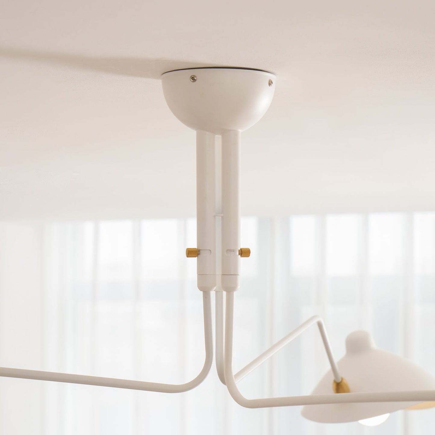 Lustra Plafondlamp Drie Armen Minimalistisch