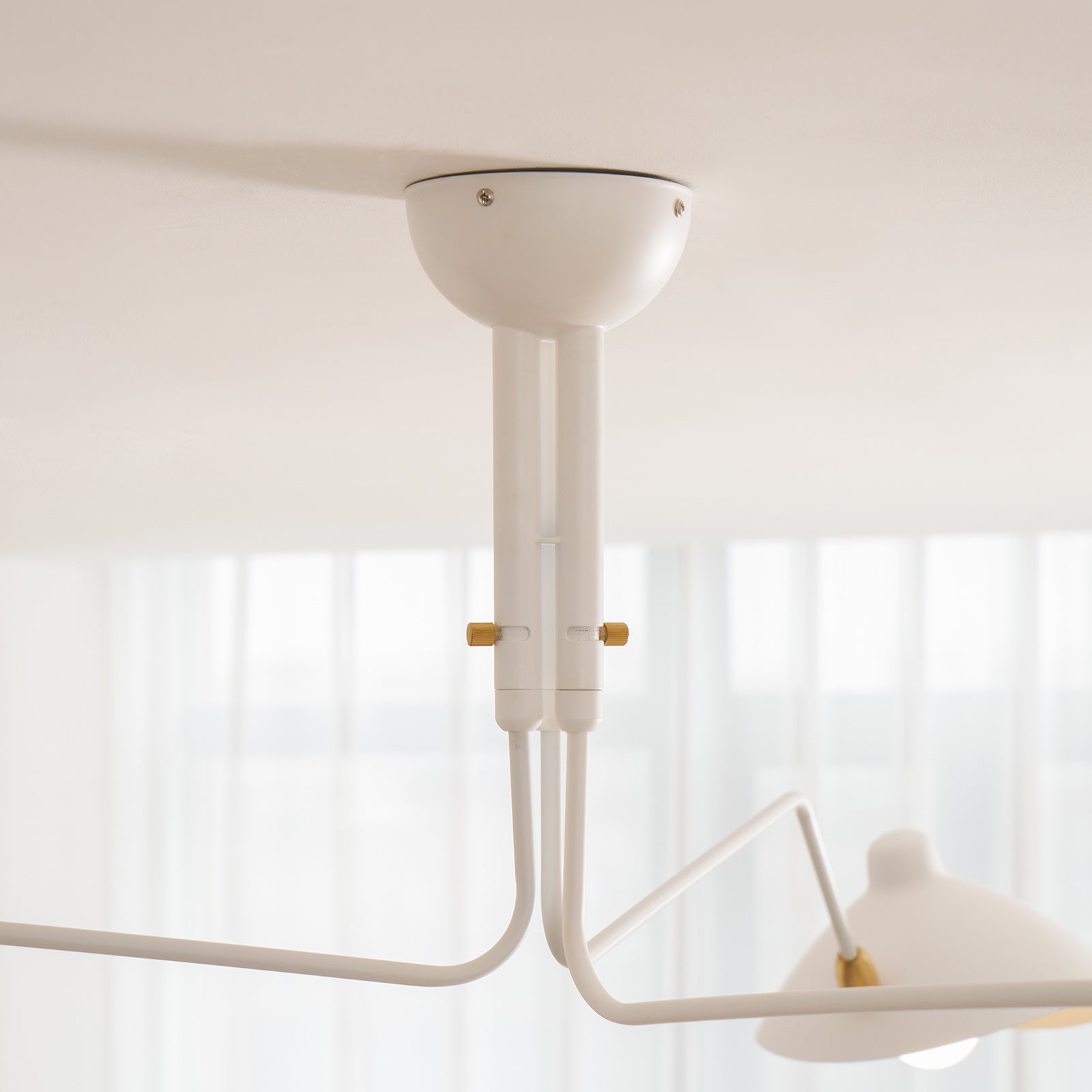 Lustra Plafondlamp Drie Armen Minimalistisch