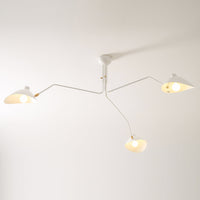 Lustra Plafondlamp Drie Armen Minimalistisch