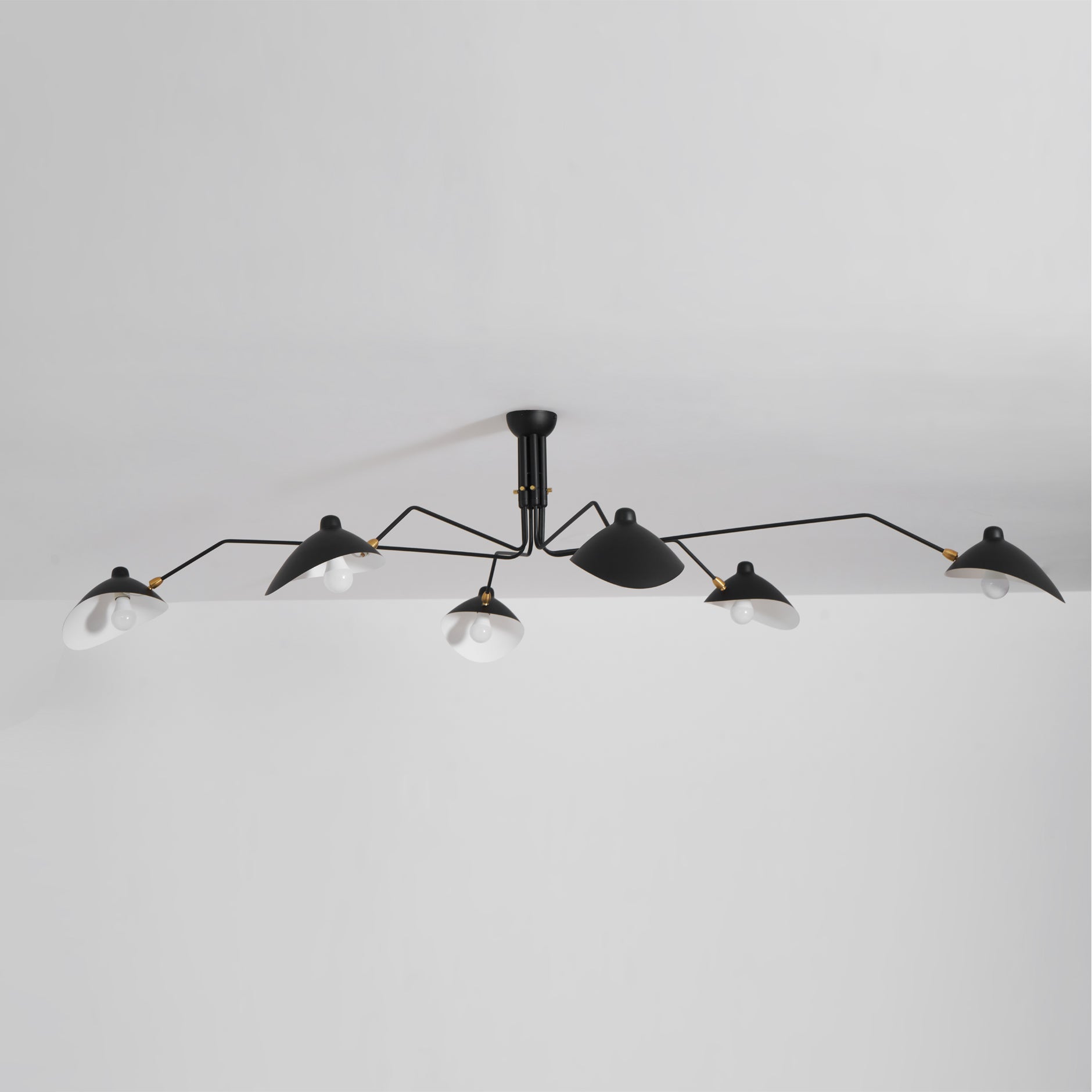 Lustra Plafondlamp Drie Armen Minimalistisch