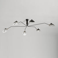 Lustra Plafondlamp Drie Armen Minimalistisch