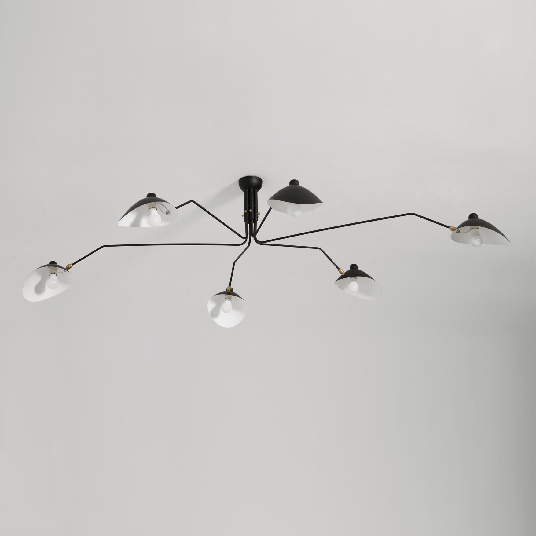 Lustra Plafondlamp Drie Armen Minimalistisch