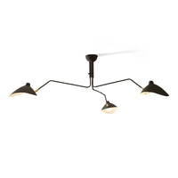 Lustra Plafondlamp Drie Armen Minimalistisch