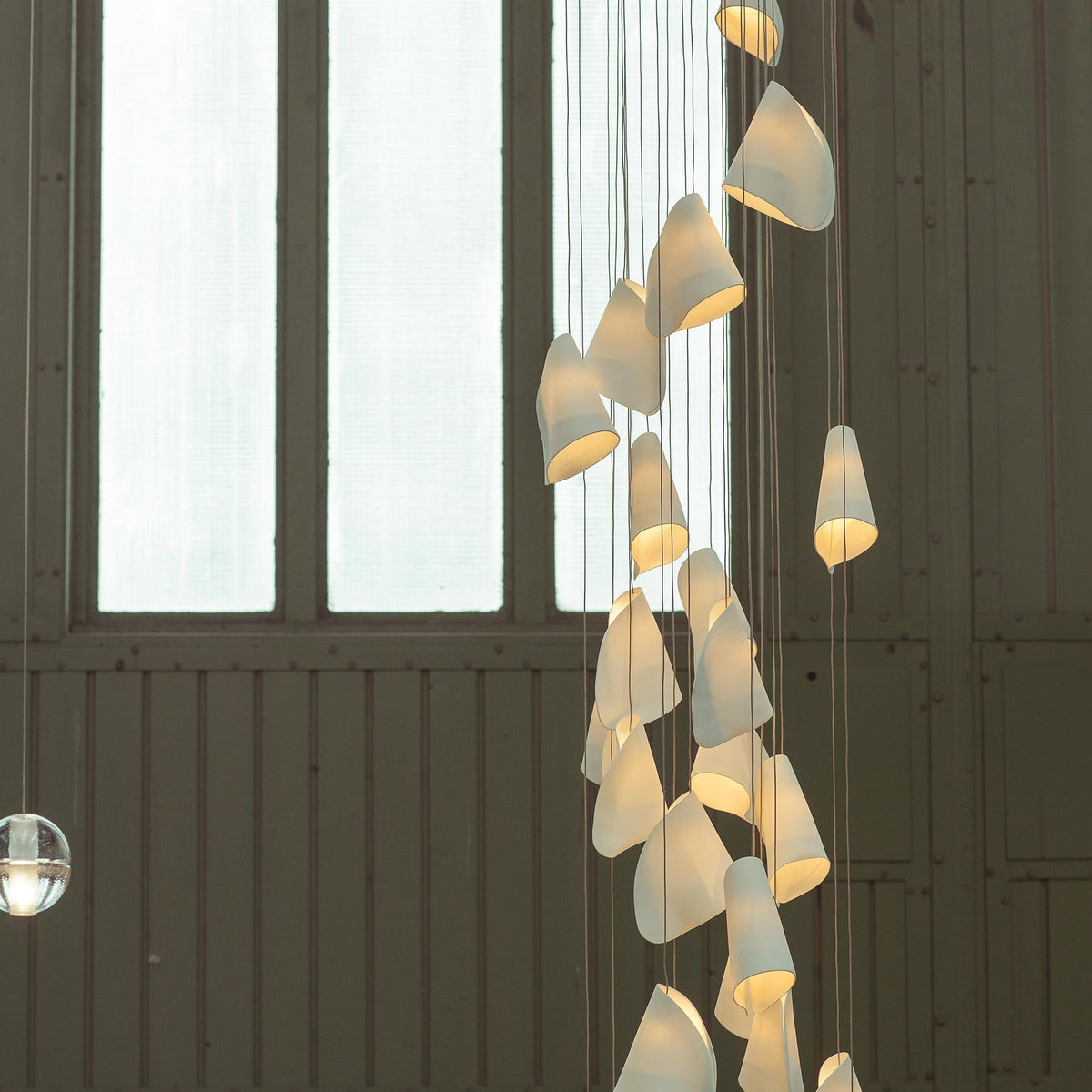Boki Scandinavische Porseleinen Hanglamp