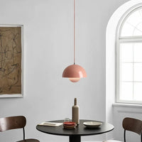 Hanglamp LED in de vorm van een halve bol