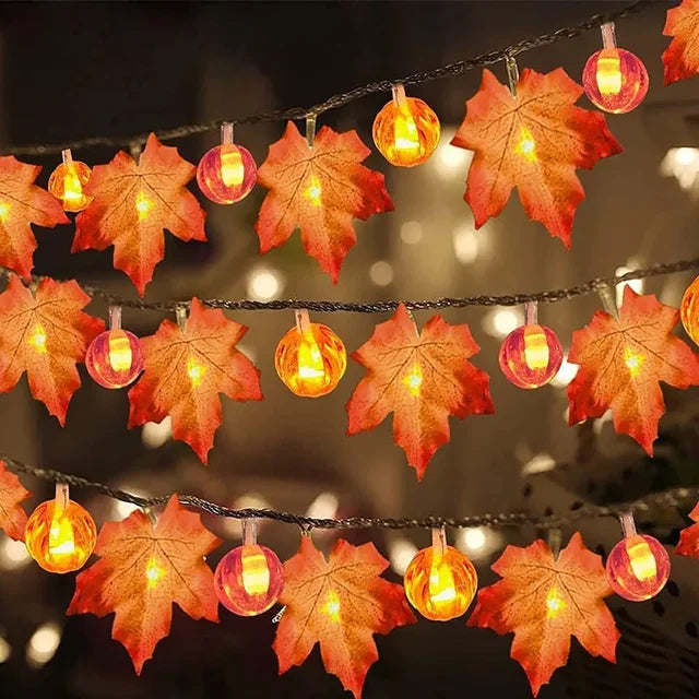 AutumnGleam | Energiezuinige LED-lampjes voor een gezellige seizoensgebonden sfeer