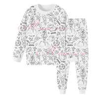Artisano Luxe DIY Pyjama Set | Kleurrijke en creatieve pyjama set voor kinderen om hun eigen unieke slaapkleding te ontwerpen, perfect voor fantasierijk spel en artistieke expressie.