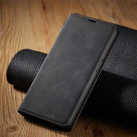 Skanto | Samsung Etui: Magnetische Leren Tas voor Stijlvolle Bescherming