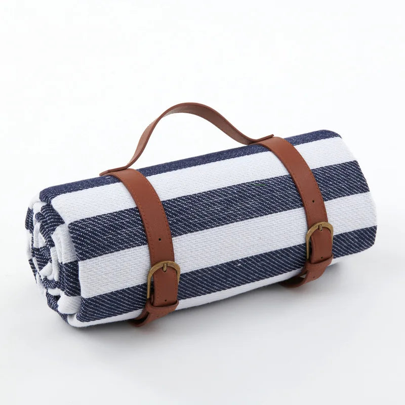 NovaPlaid | Waterdichte opvouwbare picknickdeken met draagriem | Brehn
