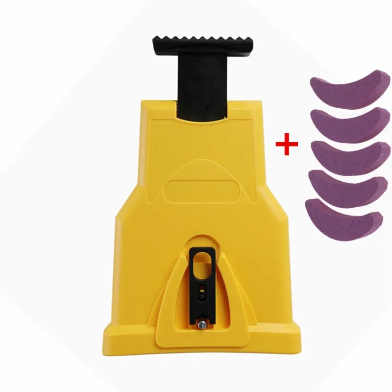 LuxeEdge Draagbare Kettingzaagslijper | Snelle en efficiënte slijptool voor kettingen van 14-20 inch, ideaal voor een nauwkeurige en professionele snede.