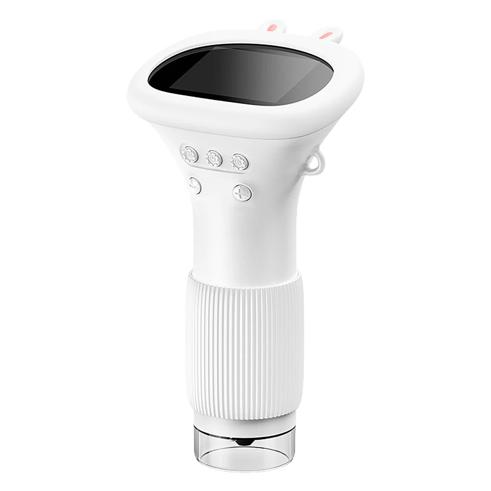 OptiLux Elite Pocket Microscoop | 1000X vergroting met een 2-inch IPS-scherm en 8 LED-lampjes voor verbeterde verkenning en ontdekking onderweg.