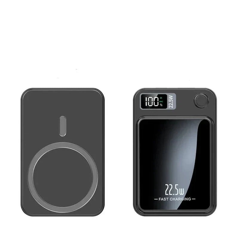 Draadloze Powerbank – 30000 mAh, 22.5W Snelladen & Magnetisch Ontwerp