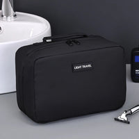 Packvard Heren Toilettas Reis | 24×16×11 cm | Waterafstotend & Scheurvast | Met Handvat & Veel Opbergruimte