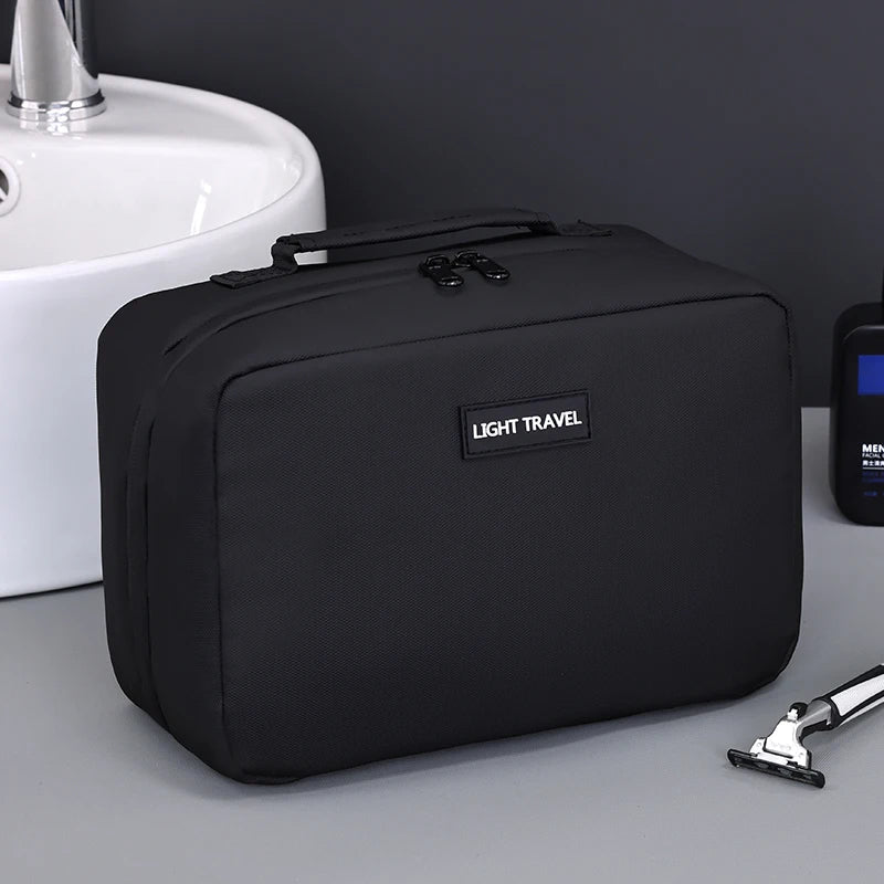 Packvard Heren Toilettas Reis | 24×16×11 cm | Waterafstotend & Scheurvast | Met Handvat & Veel Opbergruimte