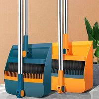 Skanto | Compacte Veegborstel- en Veegpan Set met Harenverwijdering en Opvouwbare Pan