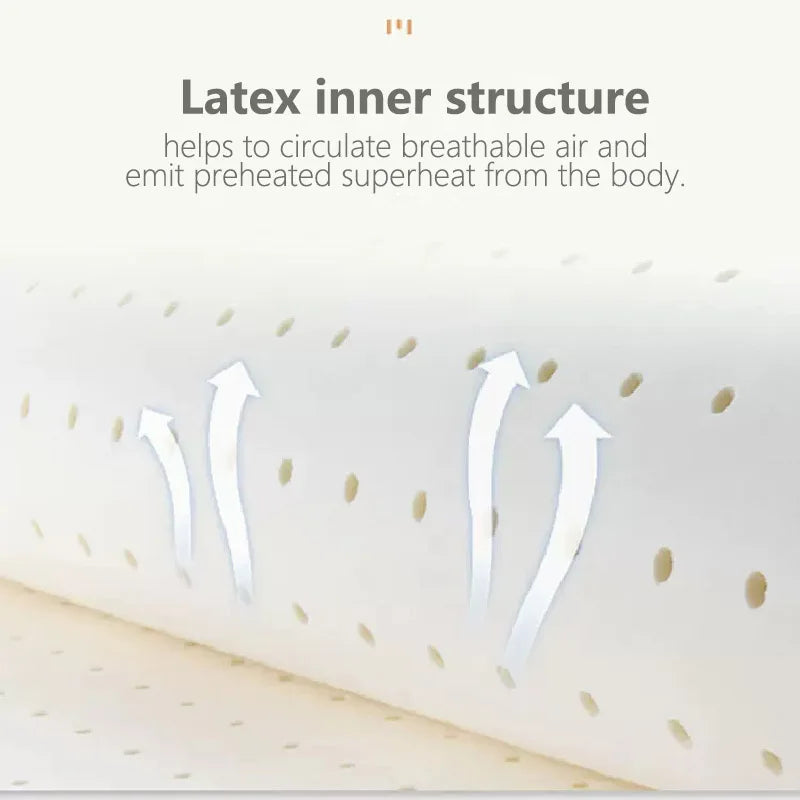 Ultra Koeler Latex Wasbaar Comfortabel Lees Rugkussen