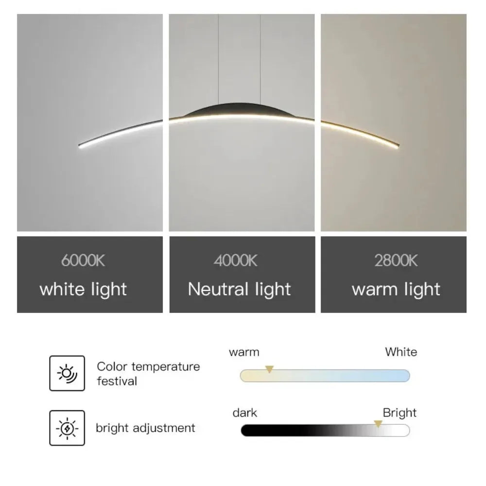 Ethirelle - Moderne LED Hanglamp voor Eetkamer, Keuken en Woonkamer