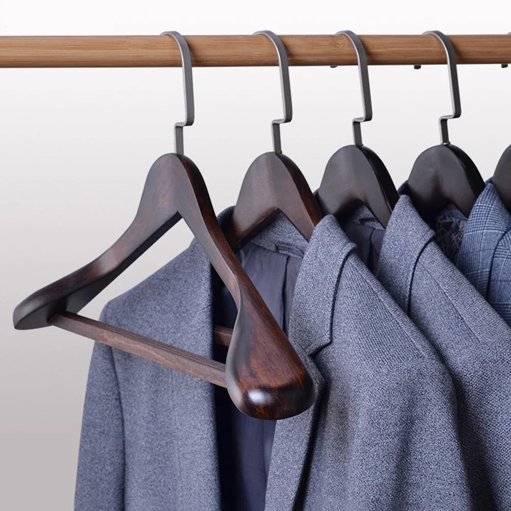 Oaklee Élite – Luxe Houten Kledinghangers met Verfijnd Ontwerp