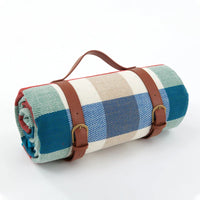 NovaPlaid | Waterdichte opvouwbare picknickdeken met draagriem | Brehn