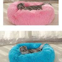 FurHaven Deluxe Dog Lounger | Lang pluche, wasbaar bed voor honden en katten