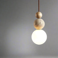 Moderne hanglamp met sferische details