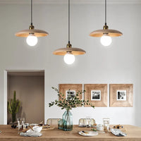 Virena - Nordic Minimalistische Houten LED Hanglamp