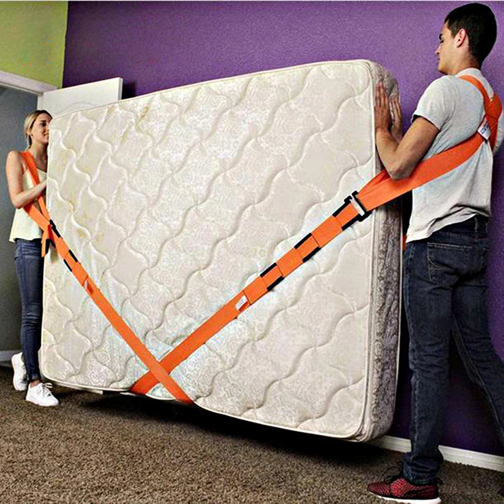 Liftingband voor twee personen - zware tillen en meubeltransport
