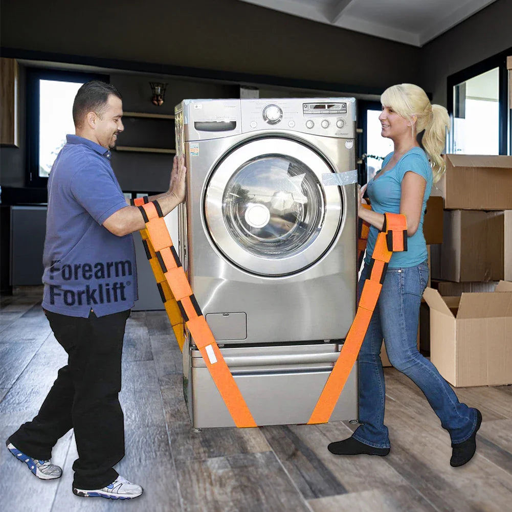 Liftingband voor twee personen - zware tillen en meubeltransport