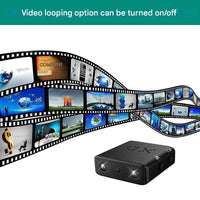 Beveiligingscamera Mini 1080P HD | IR-Nachtsicht 5 m | Bewegingsdetectie | Spotlense