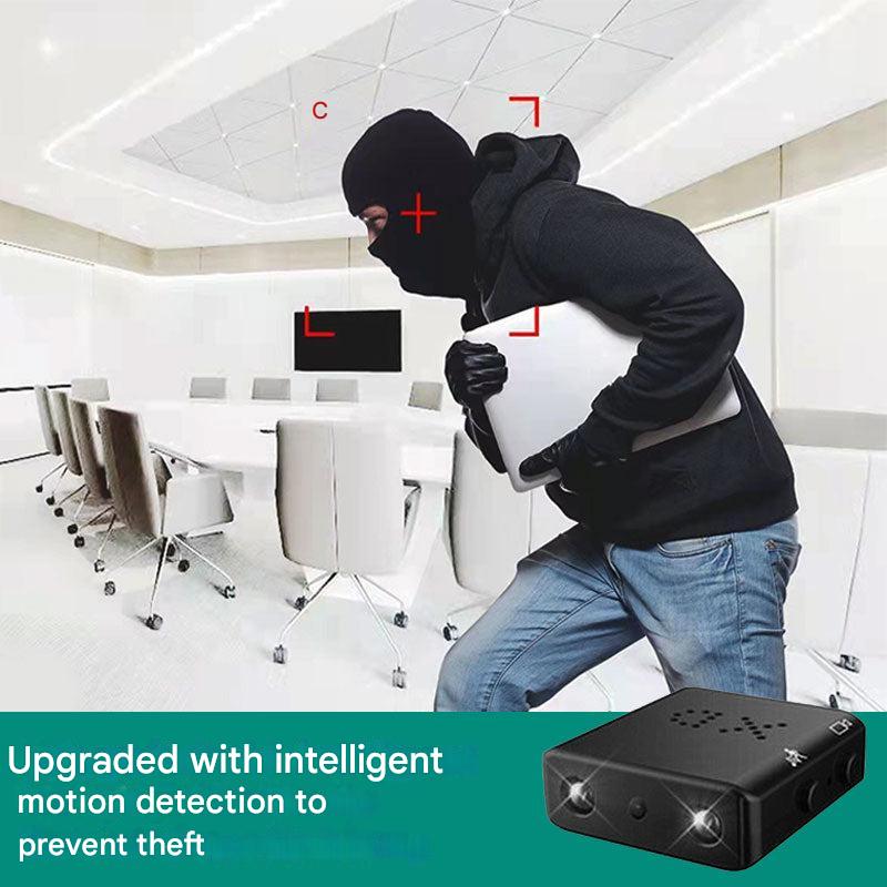 Beveiligingscamera Mini 1080P HD | IR-Nachtsicht 5 m | Bewegingsdetectie | Spotlense