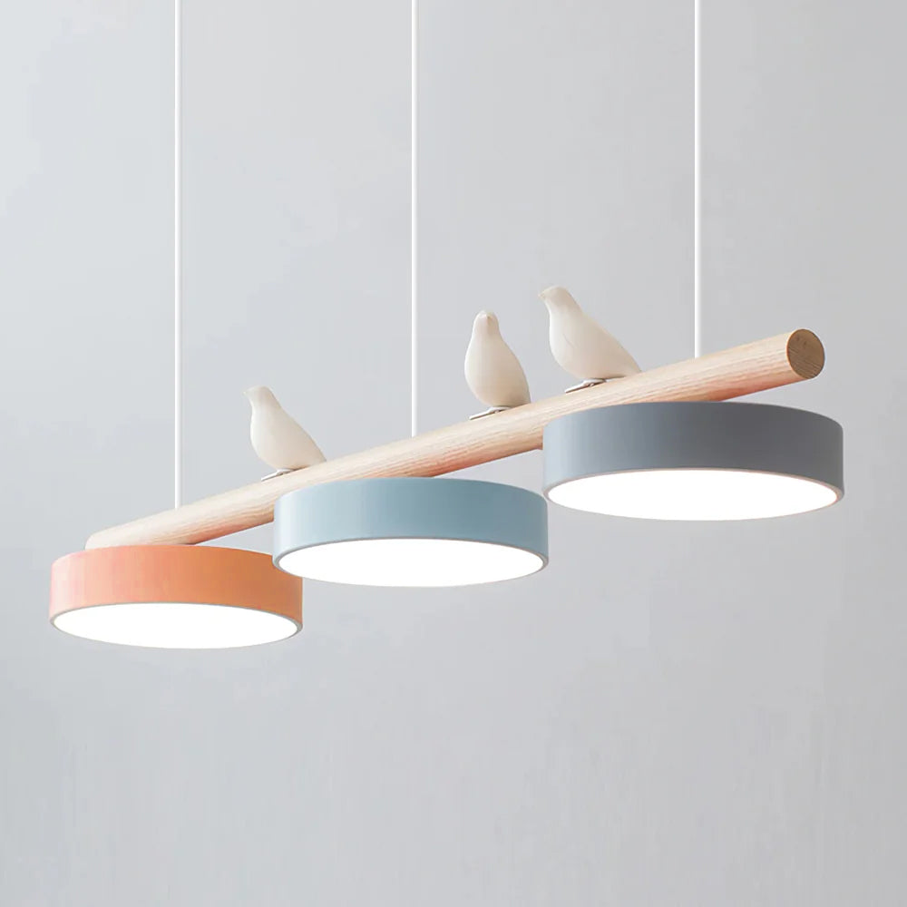 LyraNest Natuur Geïnspireerde Hanglamp Met Vogelmotief Voor Thuis
