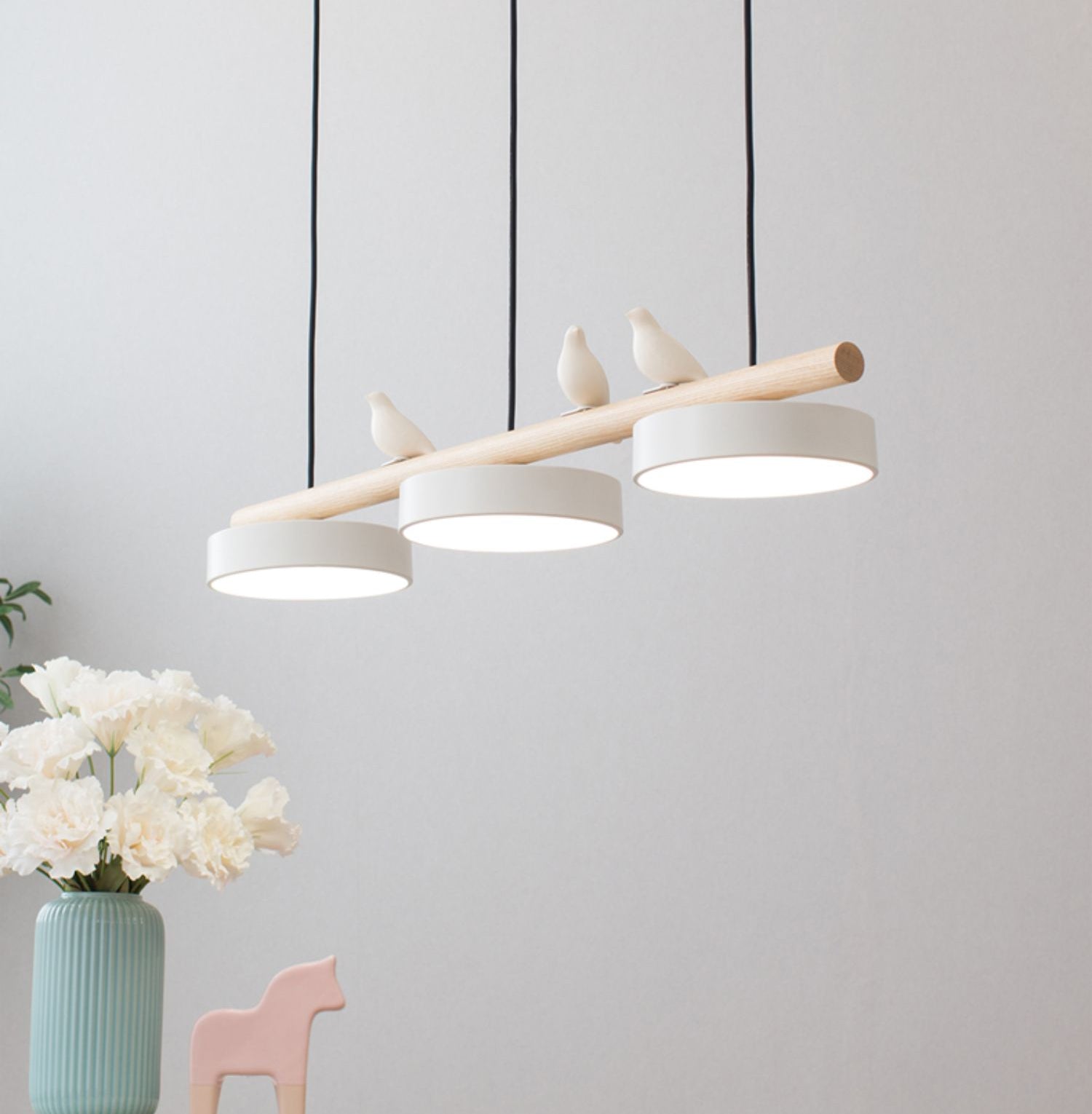 LyraNest Natuur Geïnspireerde Hanglamp Met Vogelmotief Voor Thuis