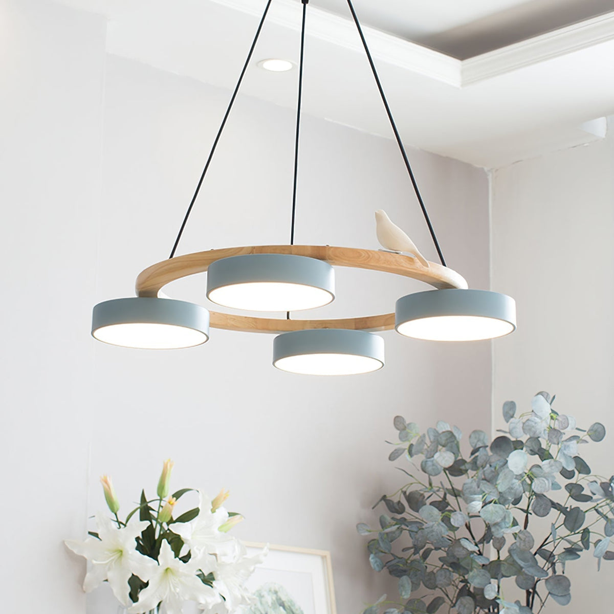 Cliff Chandelier Vogel Rond