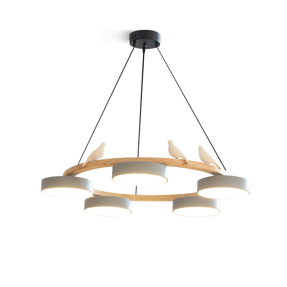 Cliff Chandelier Vogel Rond