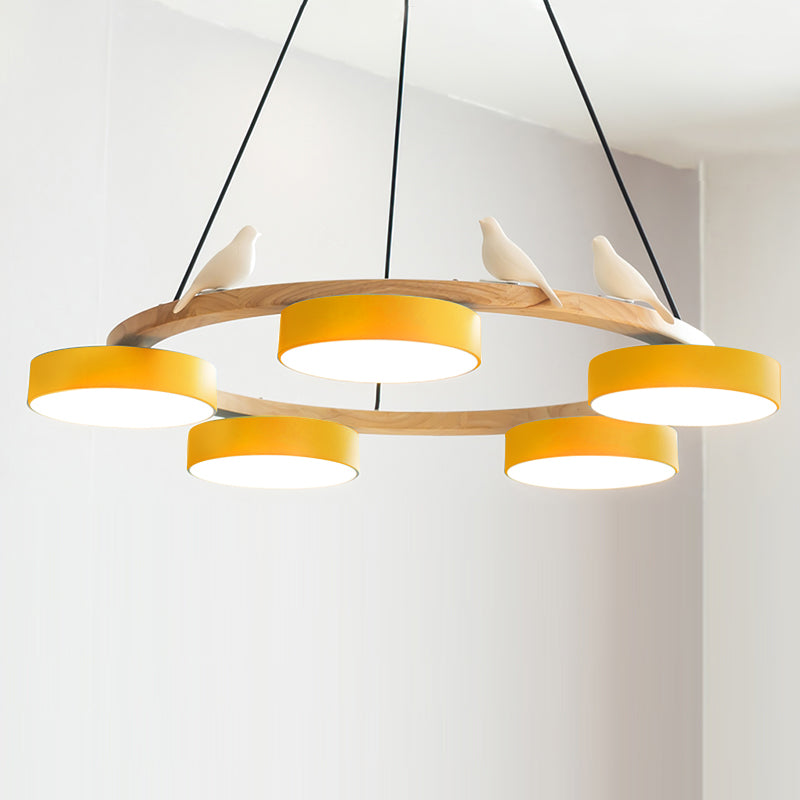 Cliff Chandelier Vogel Rond