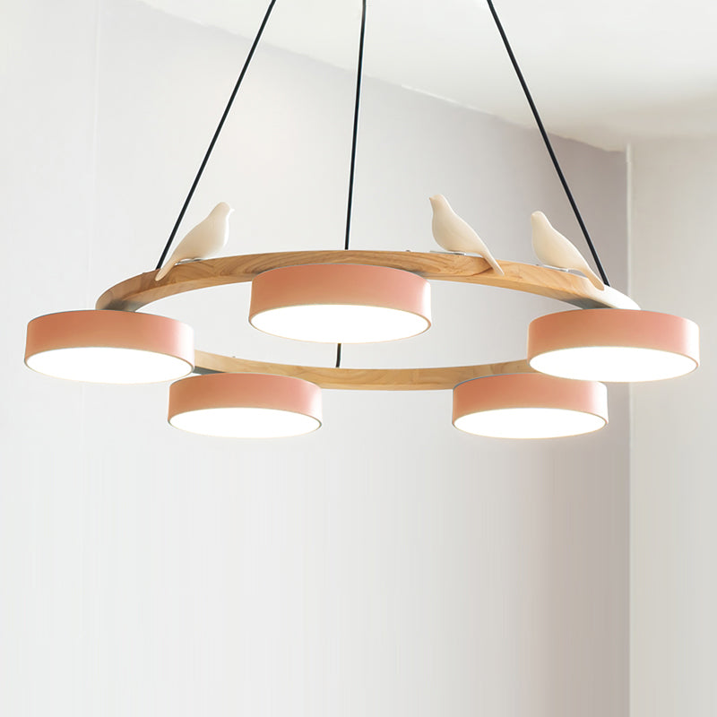 Cliff Chandelier Vogel Rond
