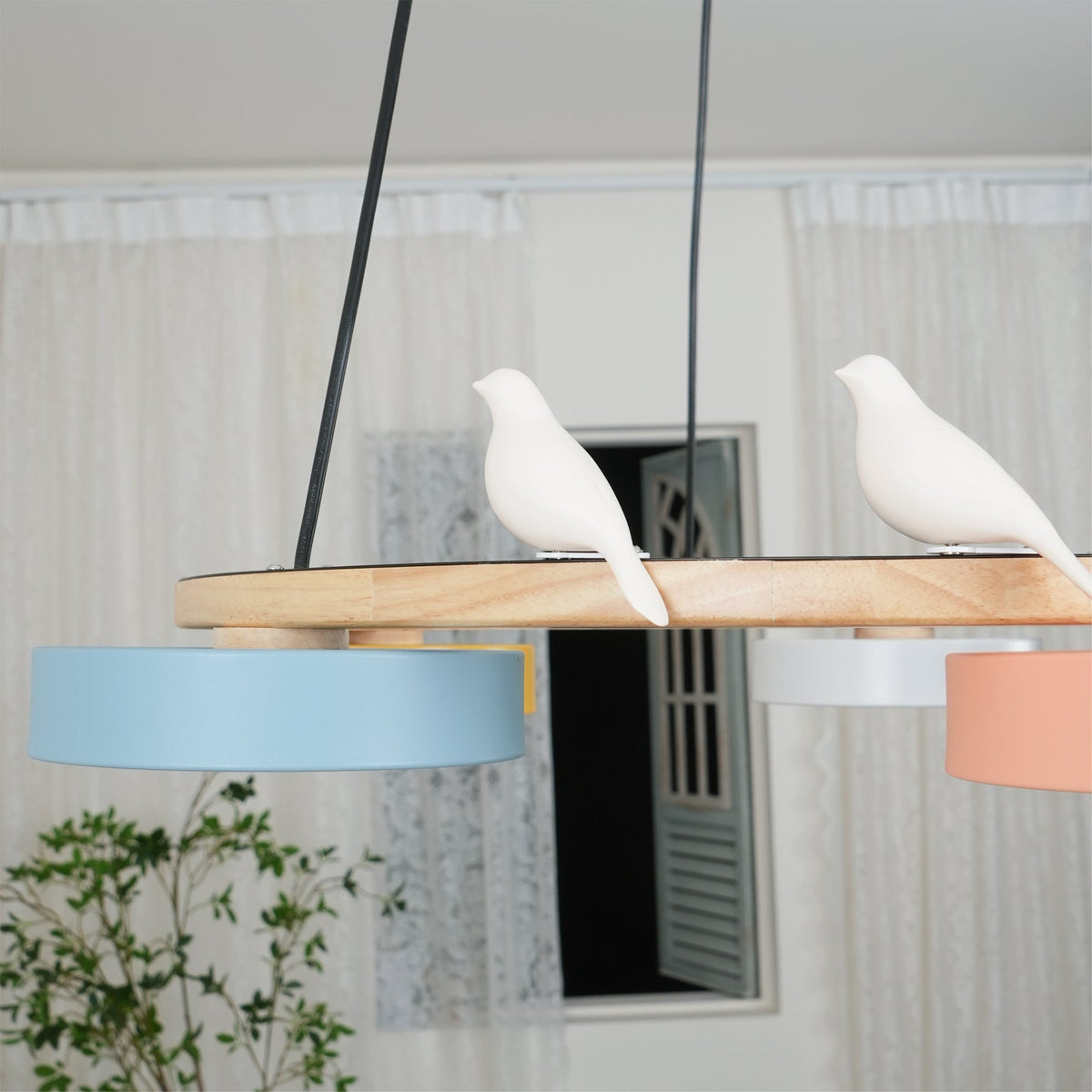 Cliff Chandelier Vogel Rond