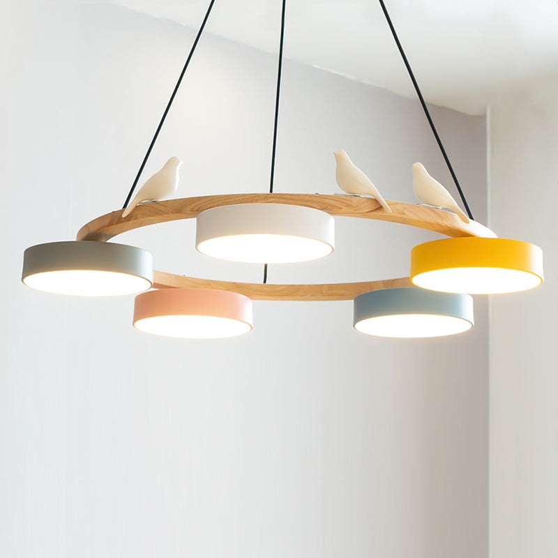 Cliff Chandelier Vogel Rond