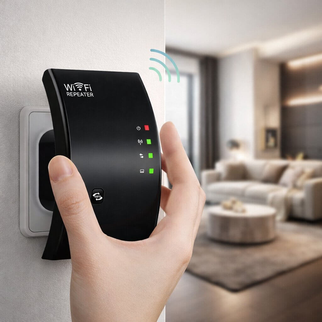 Signaalversterker | Meer Bereik | Eenvoudige Plug and Play Setup | WiFiora