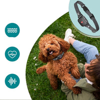 SilentPal Halsband | Anti-Blaf Halsband voor Honden met Menselijke Geluidscontrole